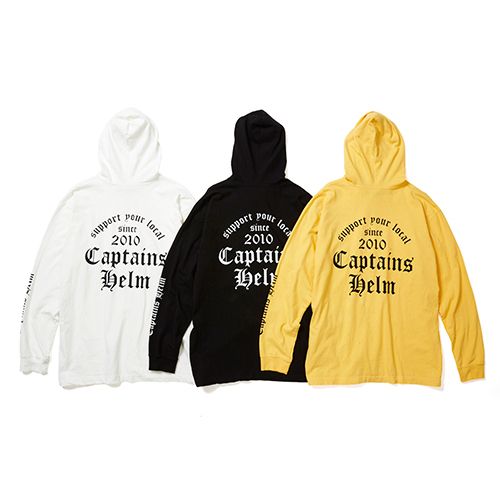 CAPTAINS HELM　SUPPORT HOOD L/S TEE入荷しました